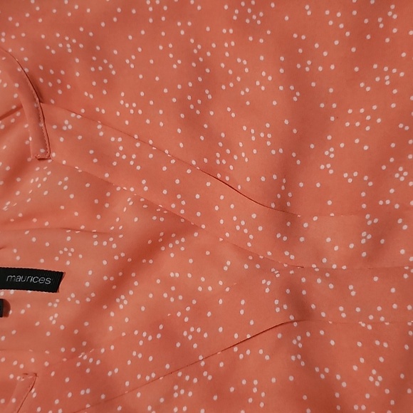 Maurices Coral Sleeveless Blouse - Picture 4 of 5